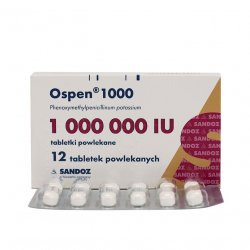 Оспен (Феноксиметилпенициллин) табл. 1млн. МЕ №12 в Черкесске и области фото