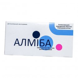 Алмиба сироп для детей 100 мг/мл 10 мл №10 в Черкесске и области фото