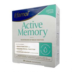Эфамол Брейн Мемори Актив / Efamol Brain Active Memory капсулы №30 в Черкесске и области фото