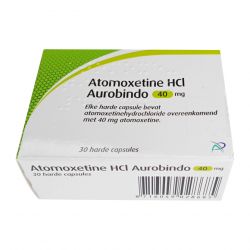 Атомоксетин HCL 40 мг Европа :: Аналог Когниттера :: Aurobindo капс. №30 в Черкесске и области фото