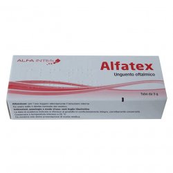 Альфатекс (Эубетал Антибиотико) глазная мазь 3г в Черкесске и области фото