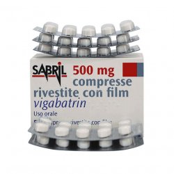 Сабрил (Sabril, Вигабатрин) в таблетках 500мг №50 в Черкесске и области фото