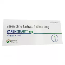 Чампикс (Варениклин) аналог таб. Varenismart 1мг №10 фото